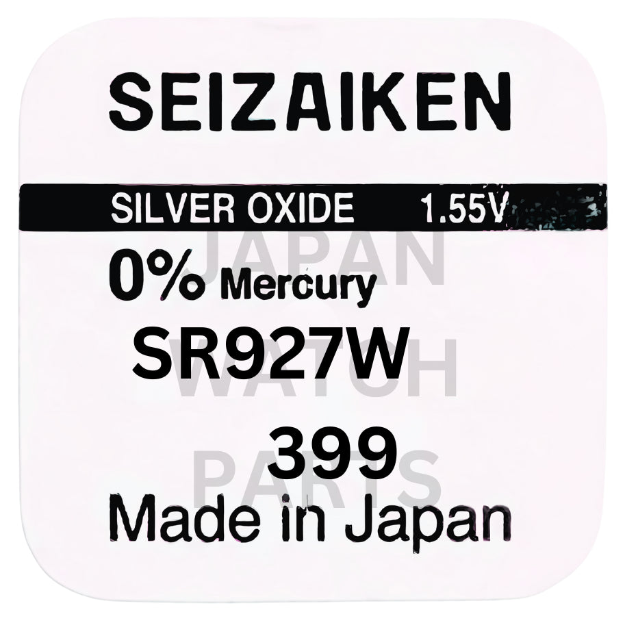 Seizaiken SR927W Silver Oxide Watch Battery | Genuine Japan Made | 399 | Long-Lasting Power