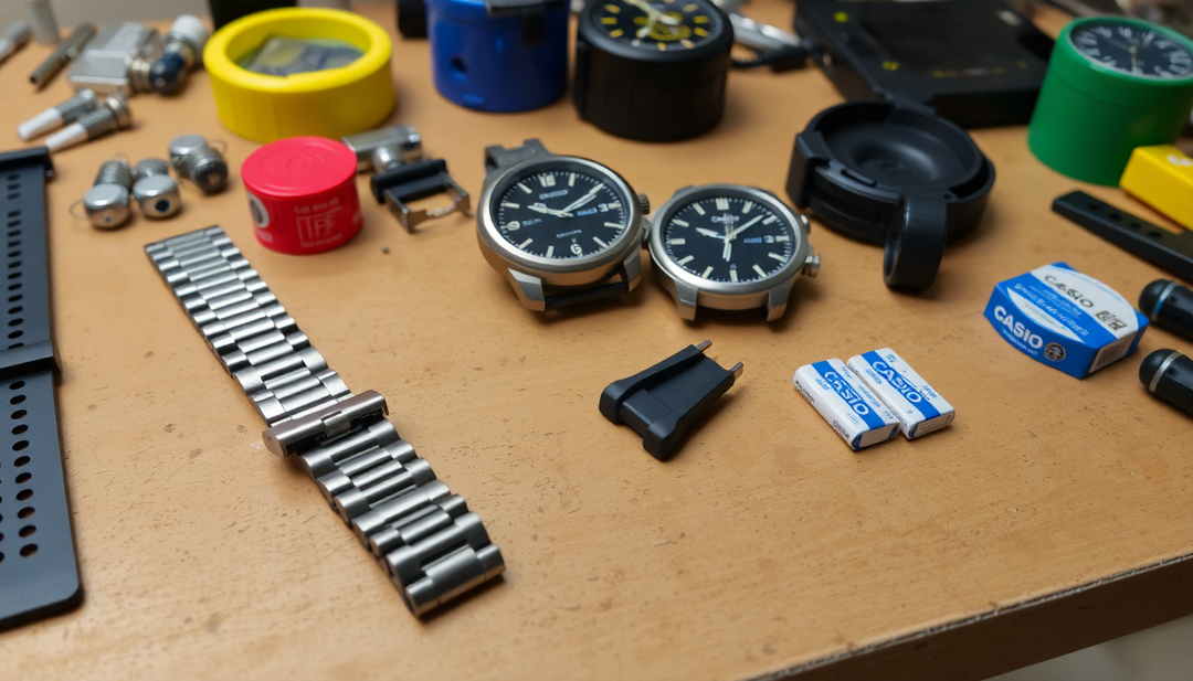 2025 Comprehensive Guide to Casio Watch Strap Replacement and Battery Sizing: Essential Tips for Genuine Japanese Watch Parts and Accessories