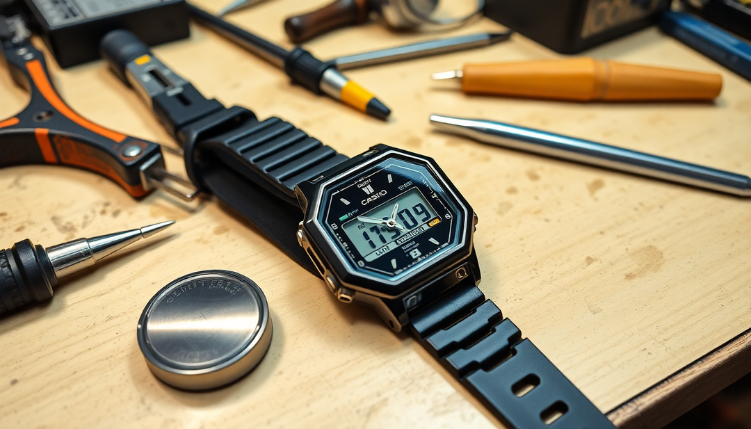 How to Effectively Replace Your Casio Watch Strap and Choose the Right Battery: A 2025 Guide to Genuine Accessories and Parts