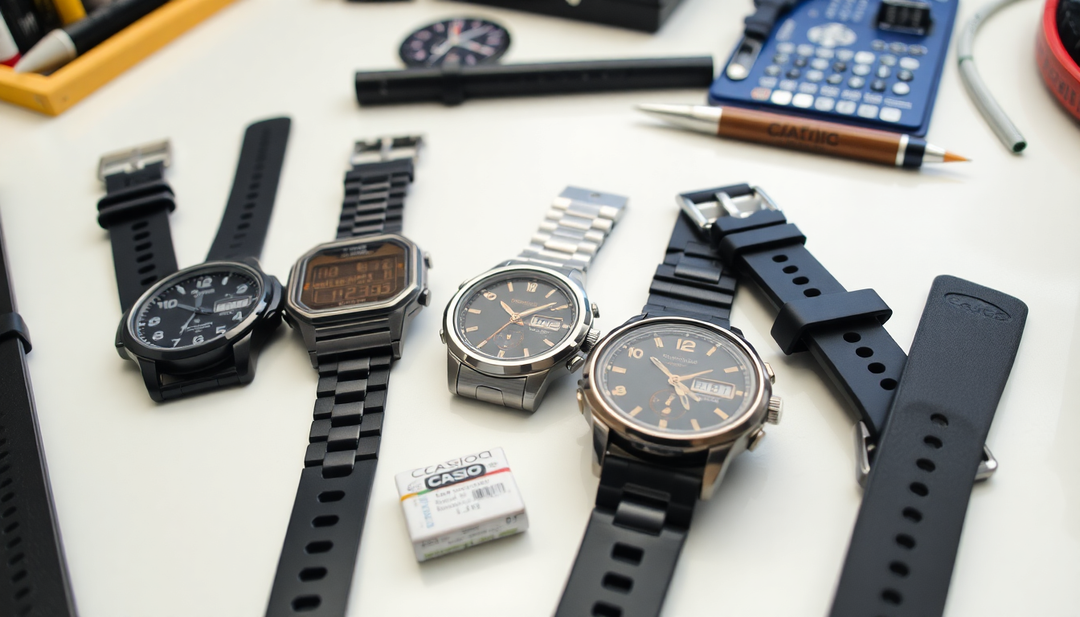 Your 2025 Guide to Casio Watch Strap Replacements and Selecting the Perfect Battery Sizes