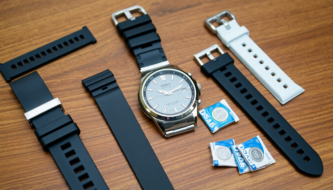 The Definitive 2025 Guide to Replacing Casio Watch Straps and Selecting the Right Battery Sizes: Expert Tips for Genuine Accessories