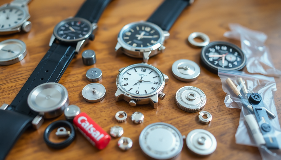 The Essential Guide to Watch Battery Sizes and Replacement Parts: Focus on Seiko, Casio, and Genuine Accessories