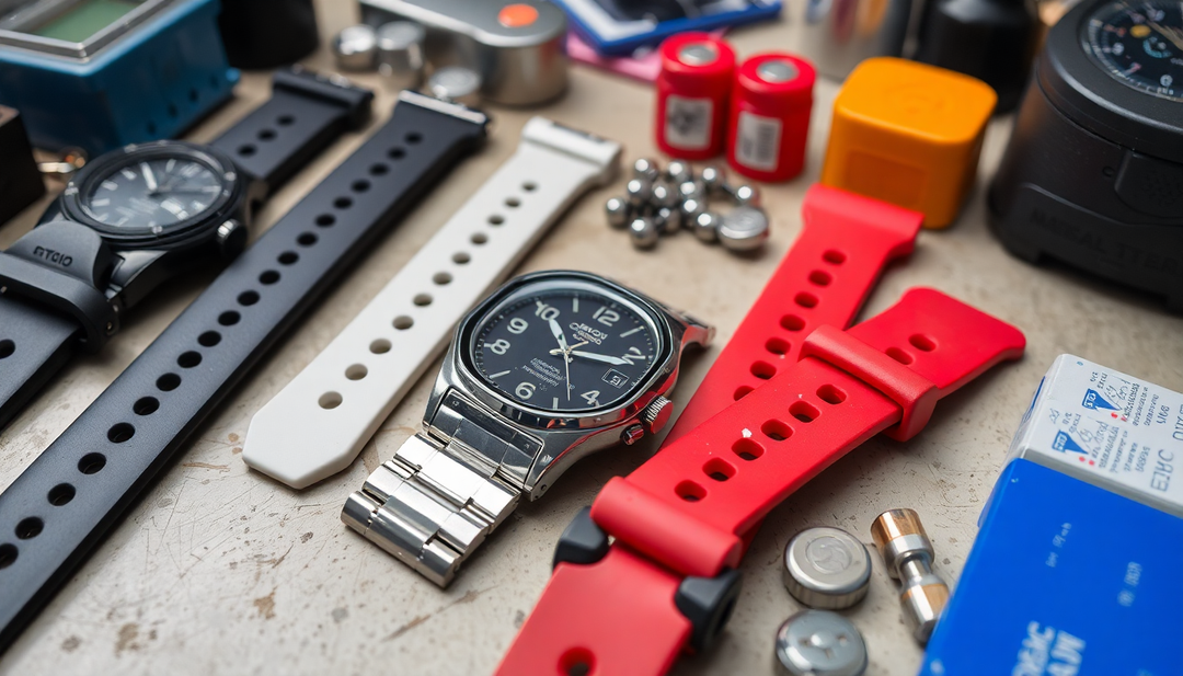 Your 2025 Guide to Casio Watch Strap Replacement and Finding the Right Battery Sizes for Optimal Performance