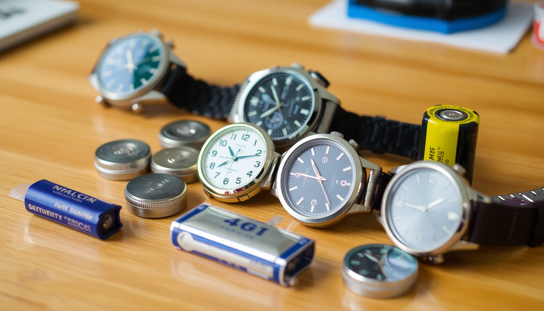 The Essential Guide to Watch Battery Sizes: Finding the Right Fit for Seiko and Casio Models with Genuine Accessories