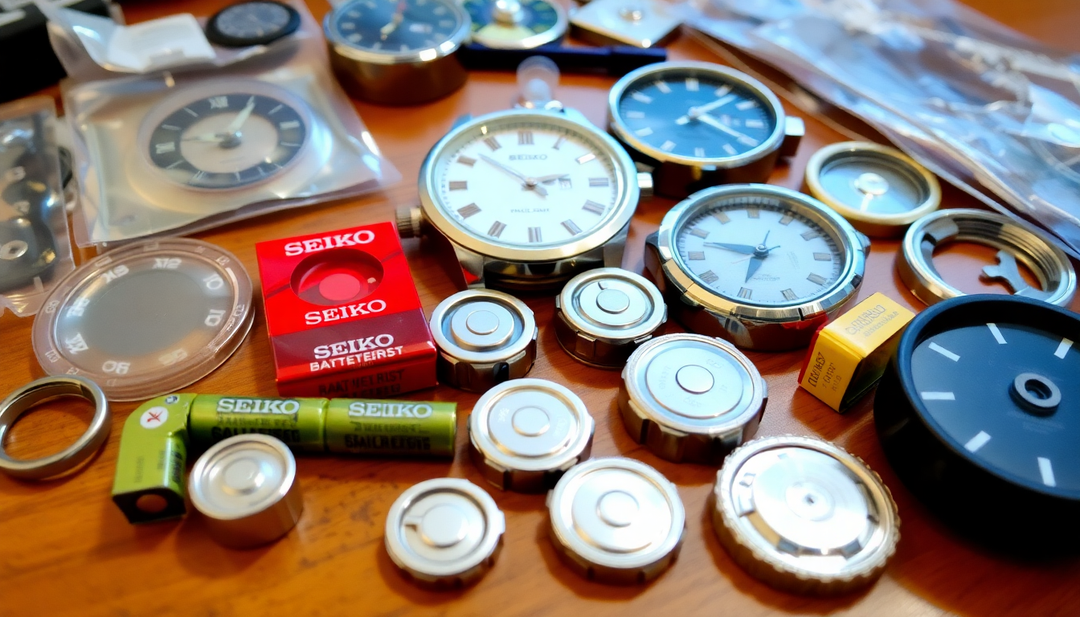 The Essential Guide to Identifying Watch Battery Sizes and Genuine Seiko Watch Parts for Optimal Performance