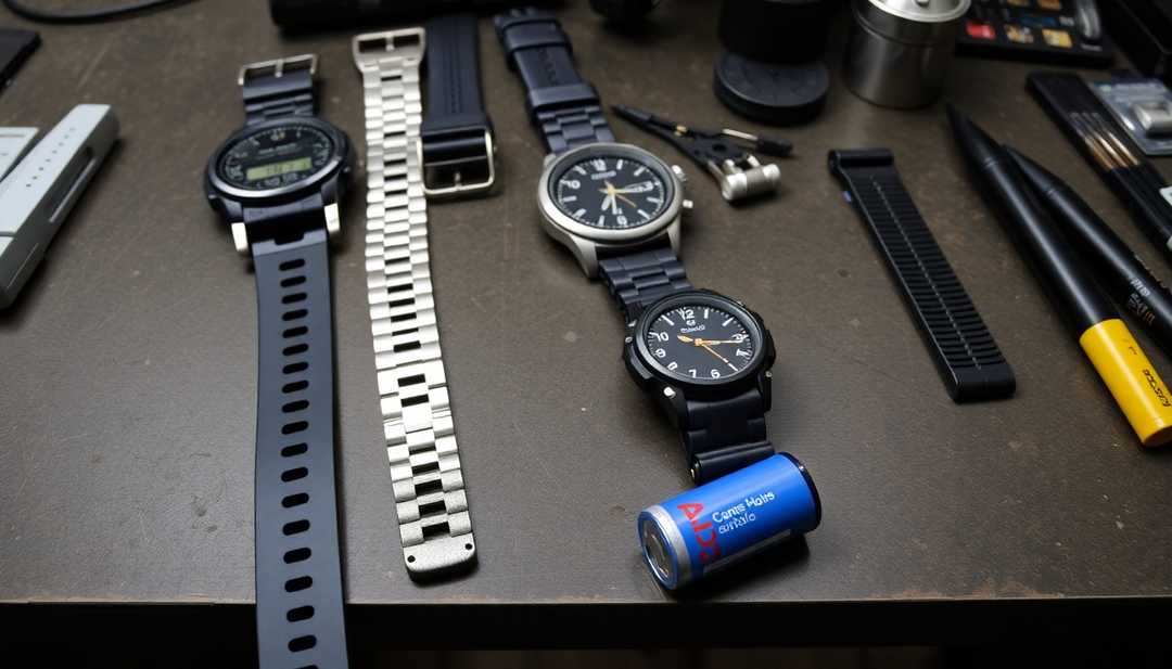 Mastering Watch Maintenance: Your 2025 Guide to Casio Watch Strap Replacement and Battery Size Identification