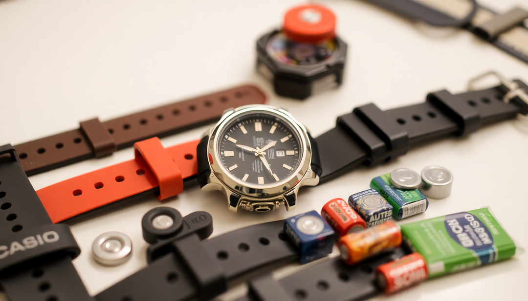 Essential Steps for Replacing Casio Watch Straps and Choosing the Right Battery Size: A 2025 Guide to Genuine Parts and Accessories