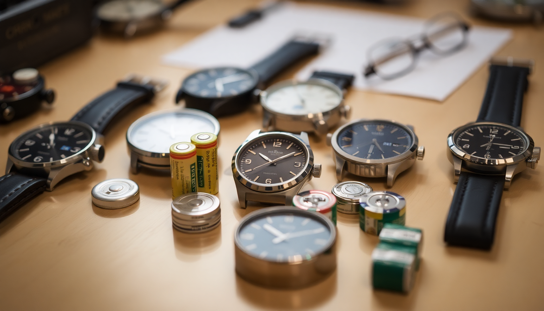 The 2025 Ultimate Guide to Common Watch Battery Sizes: Finding Genuine Replacement Parts and Accessories for Seiko and Casio Watches