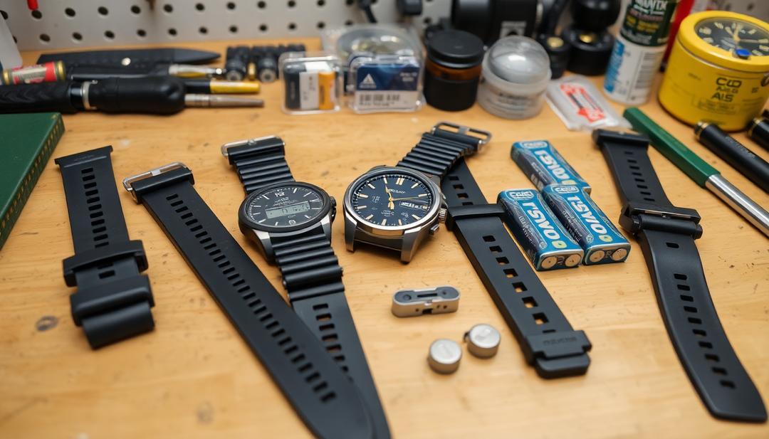 The 2025 Expert's Guide to Casio Watch Strap Replacements and Finding the Right Battery Sizes for Your Timepiece