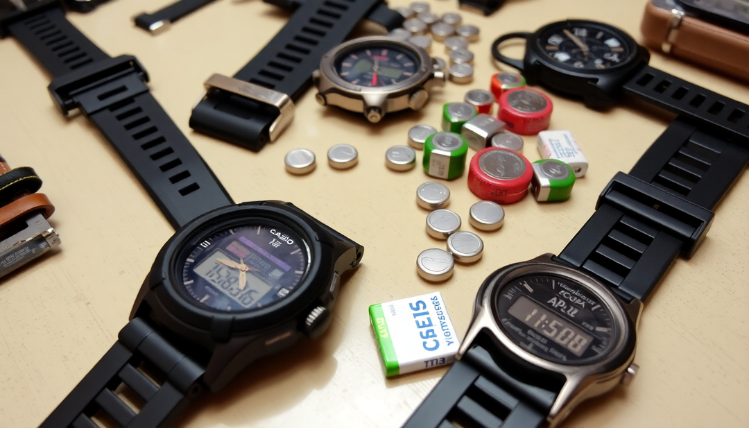 Your 2025 Guide to Casio Watch Strap Replacement and Battery Sizing: Essential Tips for Genuine Watch Accessories