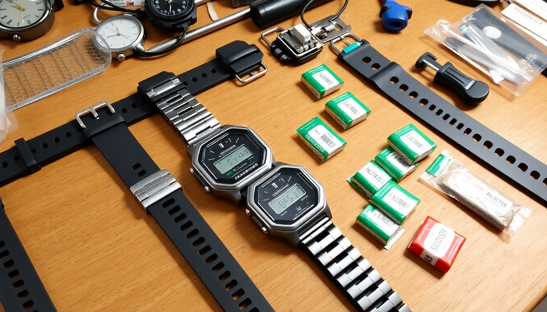 The 2025 Comprehensive Guide to Replacing Your Casio Watch Strap and Selecting the Right Battery: Expert Tips for Genuine Parts and Accessories