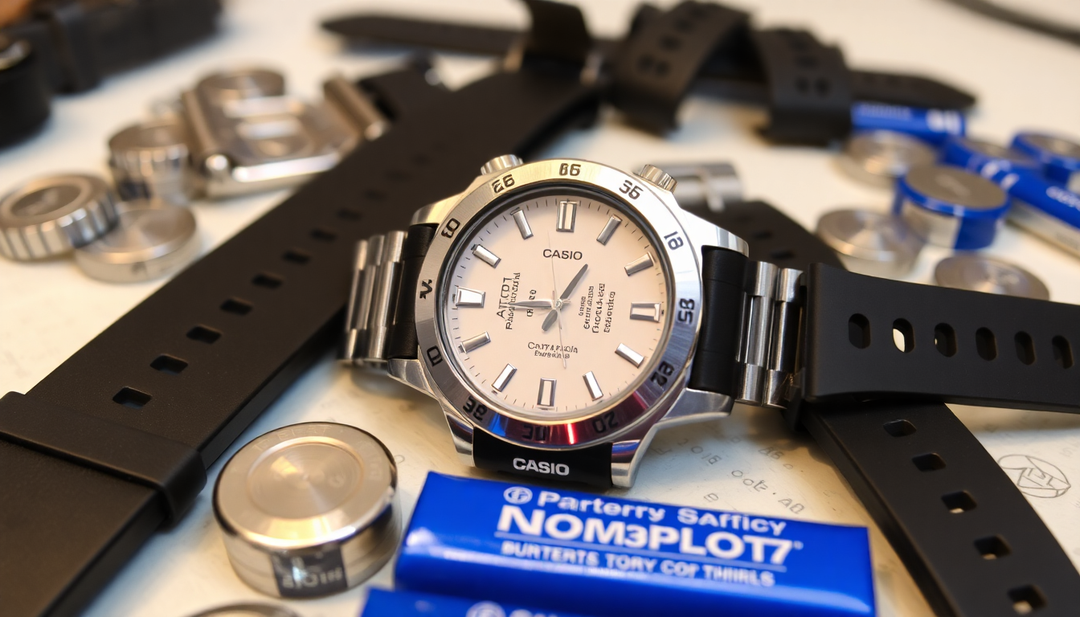How to Expertly Replace Casio Watch Straps and Choose the Right Battery: A 2025 Guide to Genuine Accessories and Parts