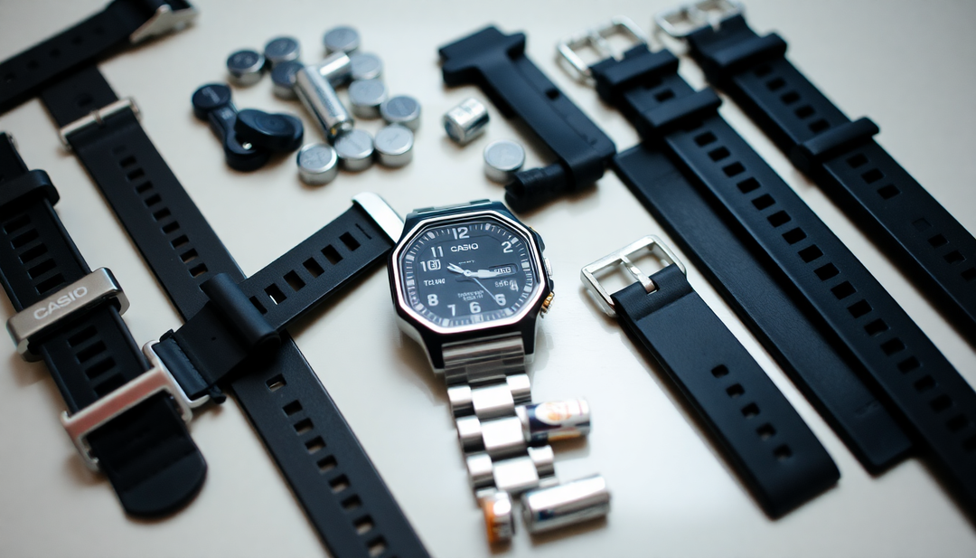 2025 Guide to Casio Watch Strap Replacement and Finding the Right Battery: Essential Tips for Genuine Japanese Accessories and Parts