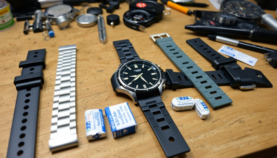 The Complete 2025 Guide to Replacing Your Casio Watch Strap and Selecting the Right Watch Battery Sizes for Optimal Performance