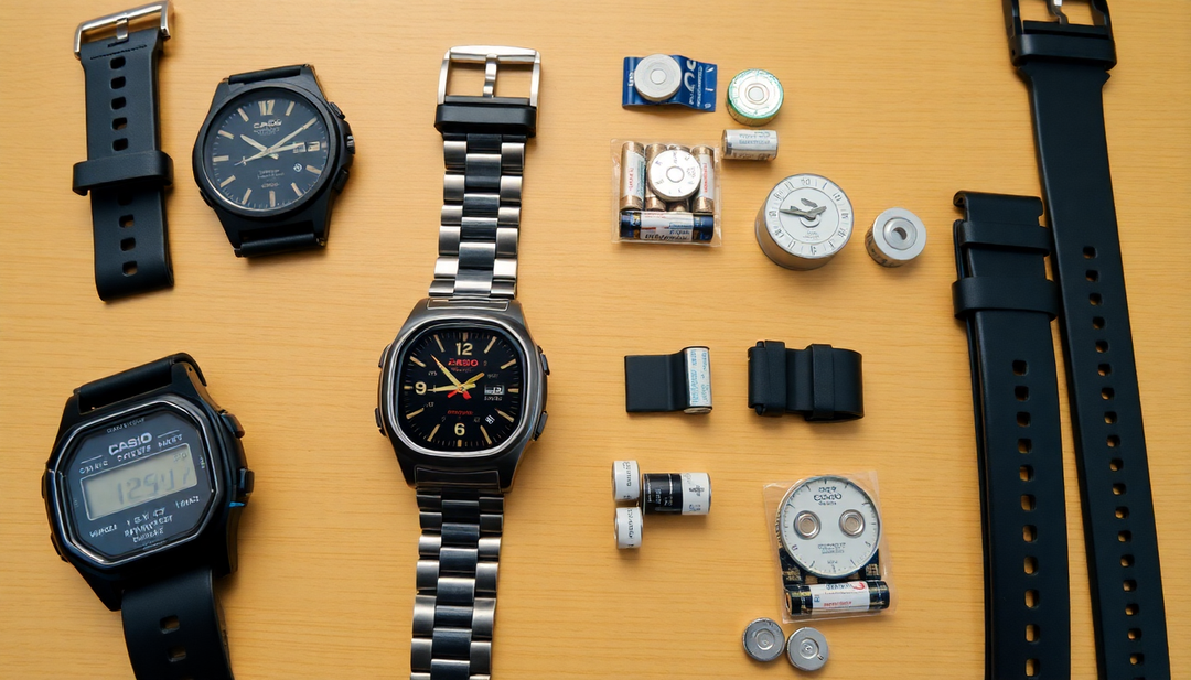 The 2025 Complete Guide to Casio Watch Strap Replacement and Choosing the Right Battery Size for Optimal Performance