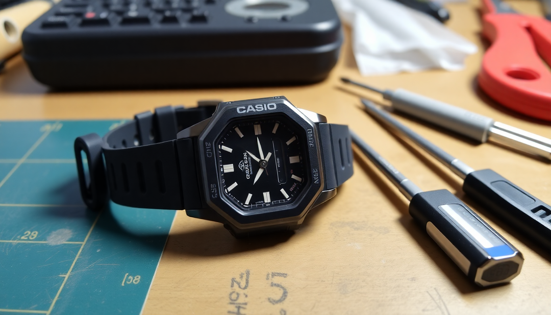 Step-by-Step Guide to Replacing Your Casio Watch Strap and Understanding Battery Sizes: A 2025 Resource for Genuine Japanese Watch Parts
