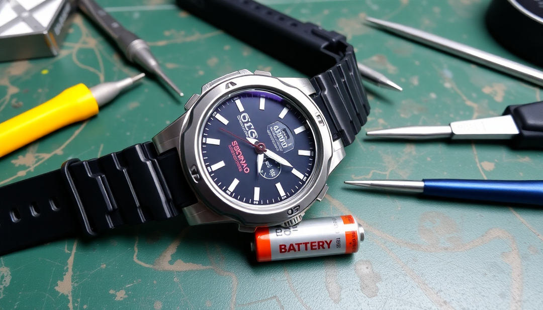 How to Seamlessly Replace Your Casio Watch Strap and Choose the Right Battery: A 2025 Guide to Genuine Japanese Watch Accessories