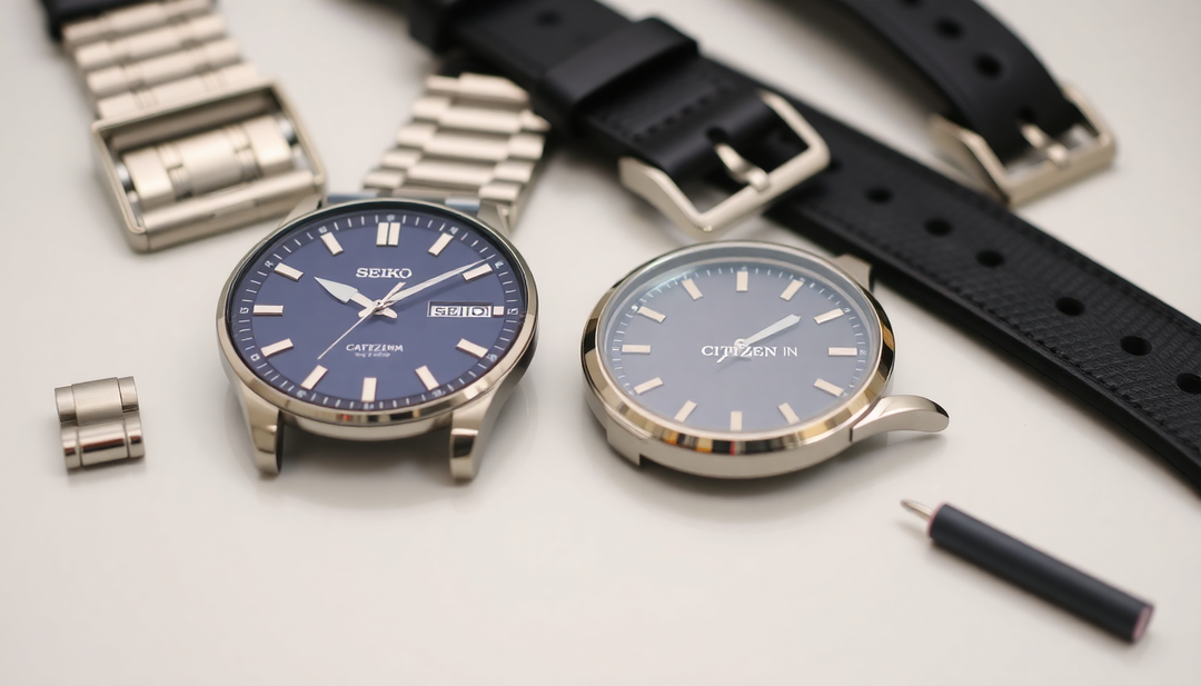 How to Identify and Source Genuine Japanese Watch Parts for Seamless Seiko and Citizen Strap and Dial Repairs