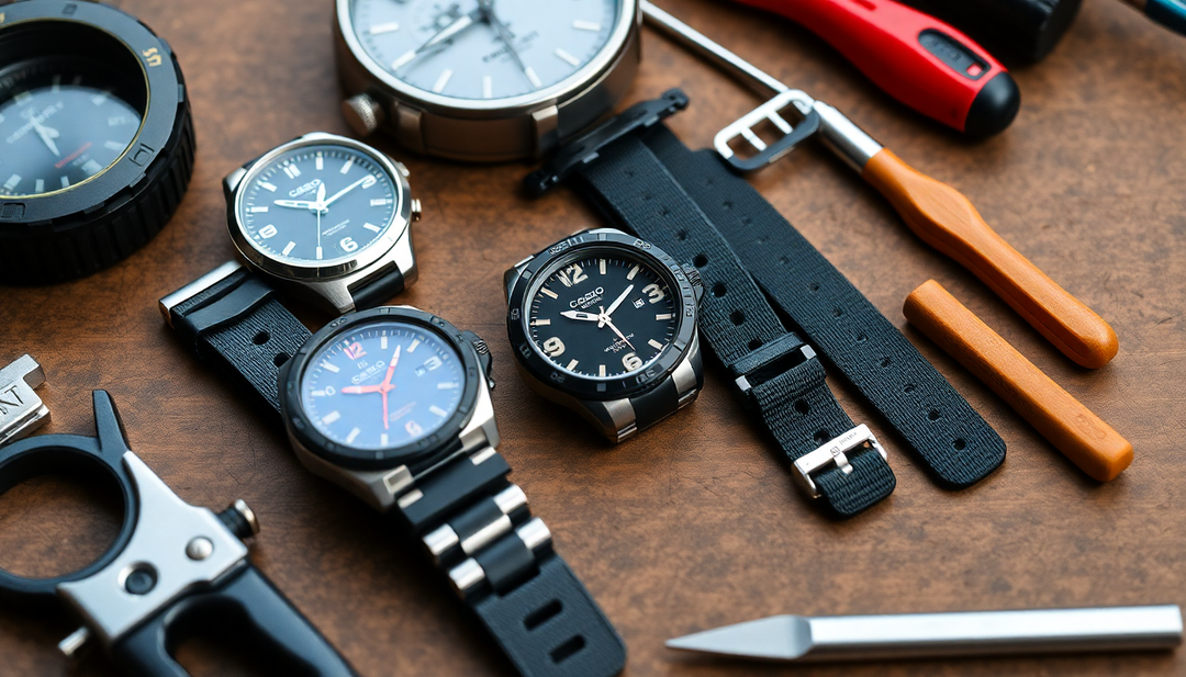 How to Effortlessly Replace Your Casio Watch Strap and Identify Battery Sizes: A 2025 Guide to Genuine Japanese Accessories