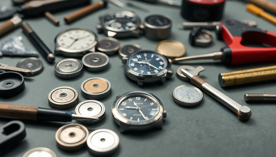 A Comprehensive Guide to Common Watch Battery Sizes and Genuine Replacement Parts for Seiko and Casio Watches