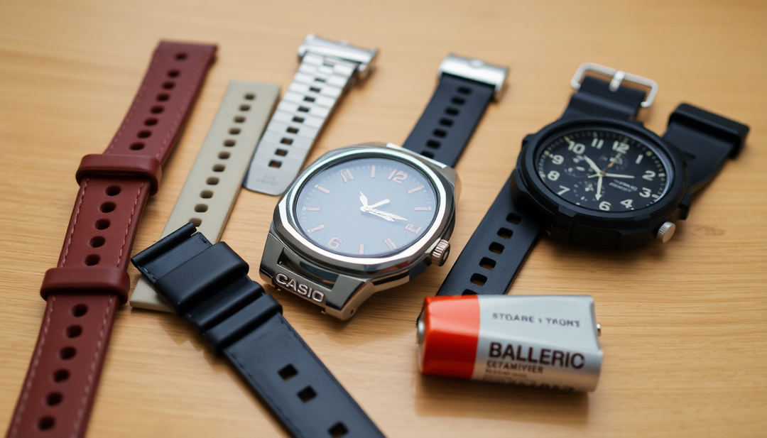 The 2025 Comprehensive Guide to Replacing Casio Watch Straps and Identifying Compatible Battery Sizes: Essential Tips for Genuine Accessories