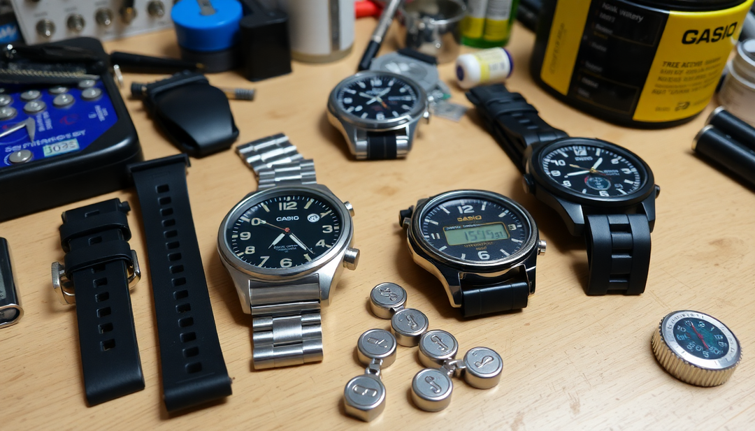 How to Replace Your Casio Watch Strap and Select the Right Battery: The Ultimate 2025 Guide to Genuine Japanese Watch Parts and Accessories