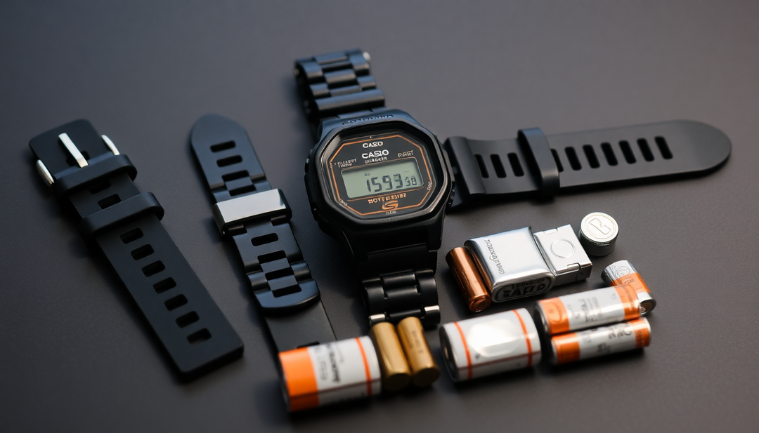 The 2025 Ultimate Guide to Casio Watch Strap Replacement and Finding the Right Battery Sizes for Seamless Upgrades