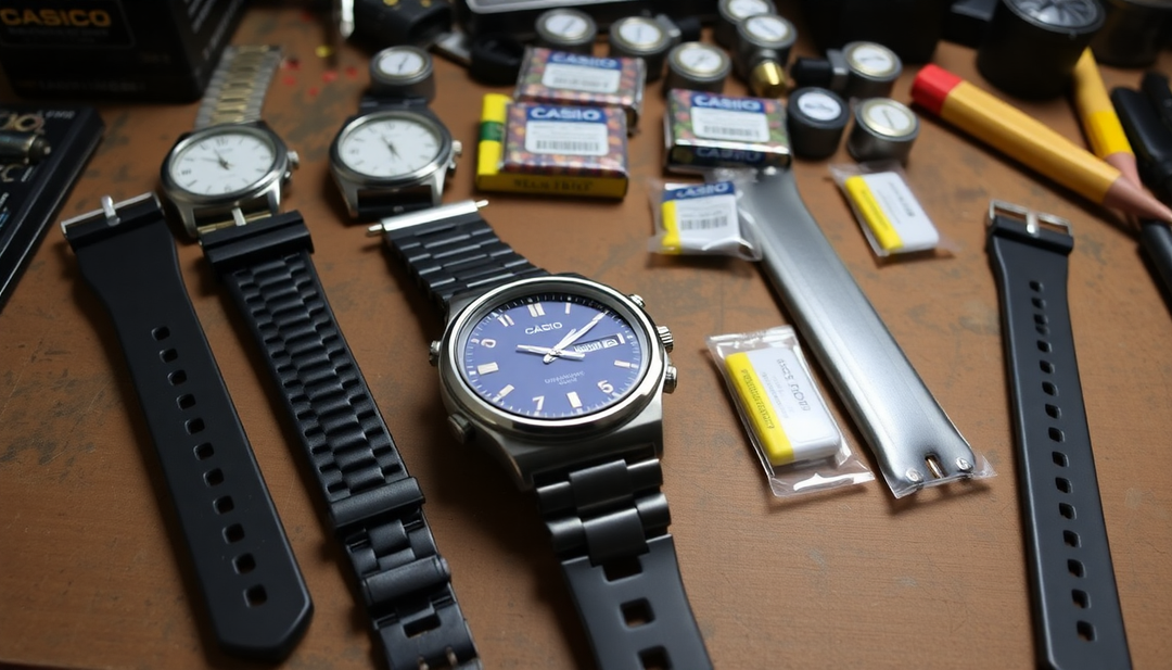 Unlocking the Secrets of Casio Watch Strap Replacement and Battery Selection: Your 2025 Guide to Genuine Parts and Accessories