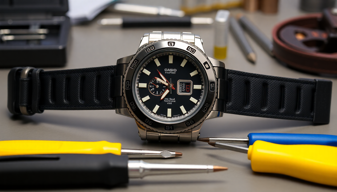 How to Replace Your Casio Watch Strap and Identify the Right Battery Sizes: A 2025 Guide to Genuine Accessories and Parts