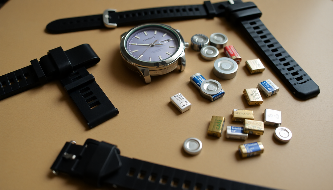 The 2025 Ultimate Guide to Casio Watch Strap Replacement and Battery Sizing: Essential Tips for Genuine Accessories and Parts