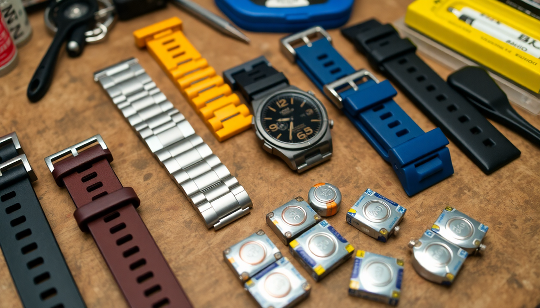 A Step-by-Step Guide to Replacing Casio Watch Straps and Selecting the Right Battery Sizes for Your Timepiece in 2025