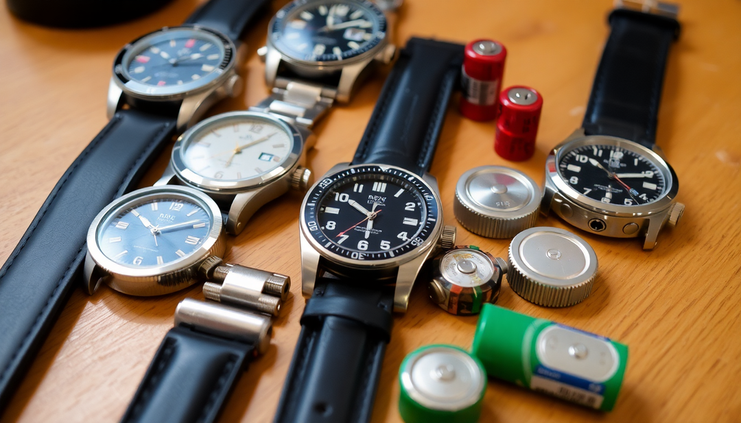 Discovering the Most Common Watch Battery Sizes: A Guide to Seiko and Casio Replacement Parts and Accessories