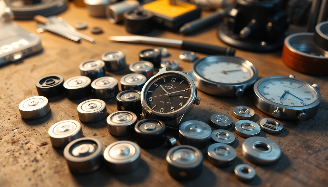 A Comprehensive Guide to Common Watch Battery Sizes and Genuine Replacement Parts for Seiko and Casio Models in 2025