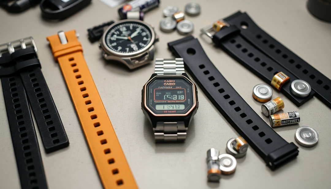 Unlocking the Secrets of Casio Watch Strap Replacement and Battery Sizes: Your 2025 Guide to Genuine Accessories and Parts