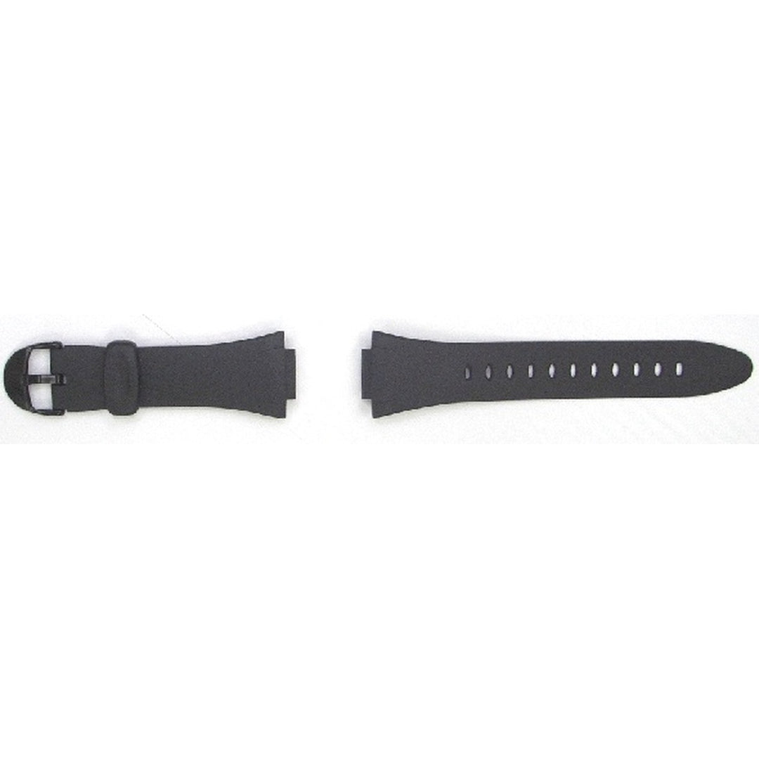 Genuine Casio replacement watch strap for F-E10G-1A, F-E10-1B, F-E10-1A, black colour, part number 10057292