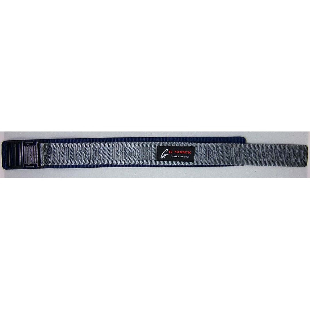 Genuine Casio replacement watch strap for G-2110V-8V, grey colour, part number 10071612