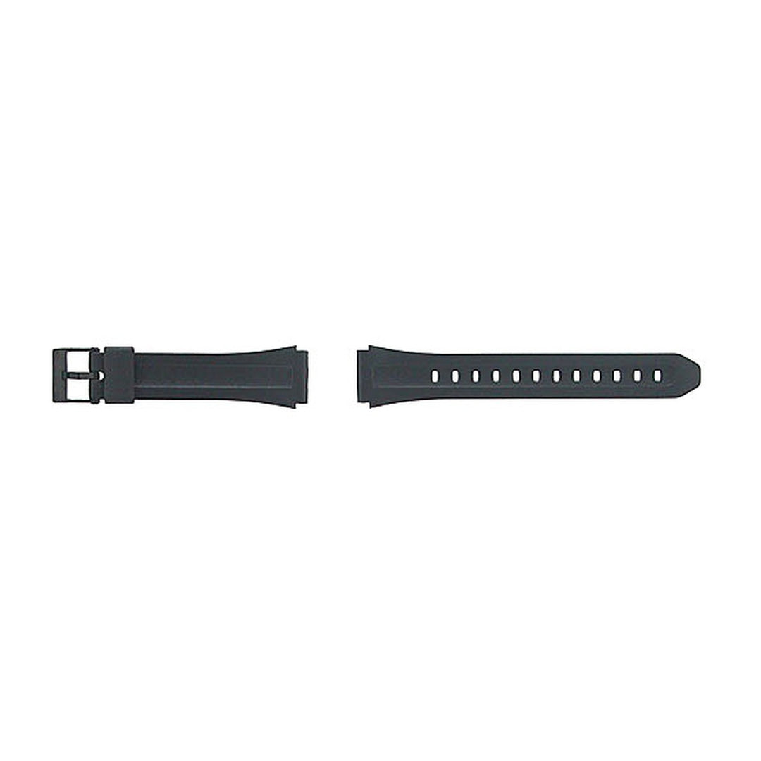 Genuine Casio replacement watch strap for F-201WA-9A, F-201WA-1A(3238), F-201W-9A, F-201W-1A, black colour, part number 10075268