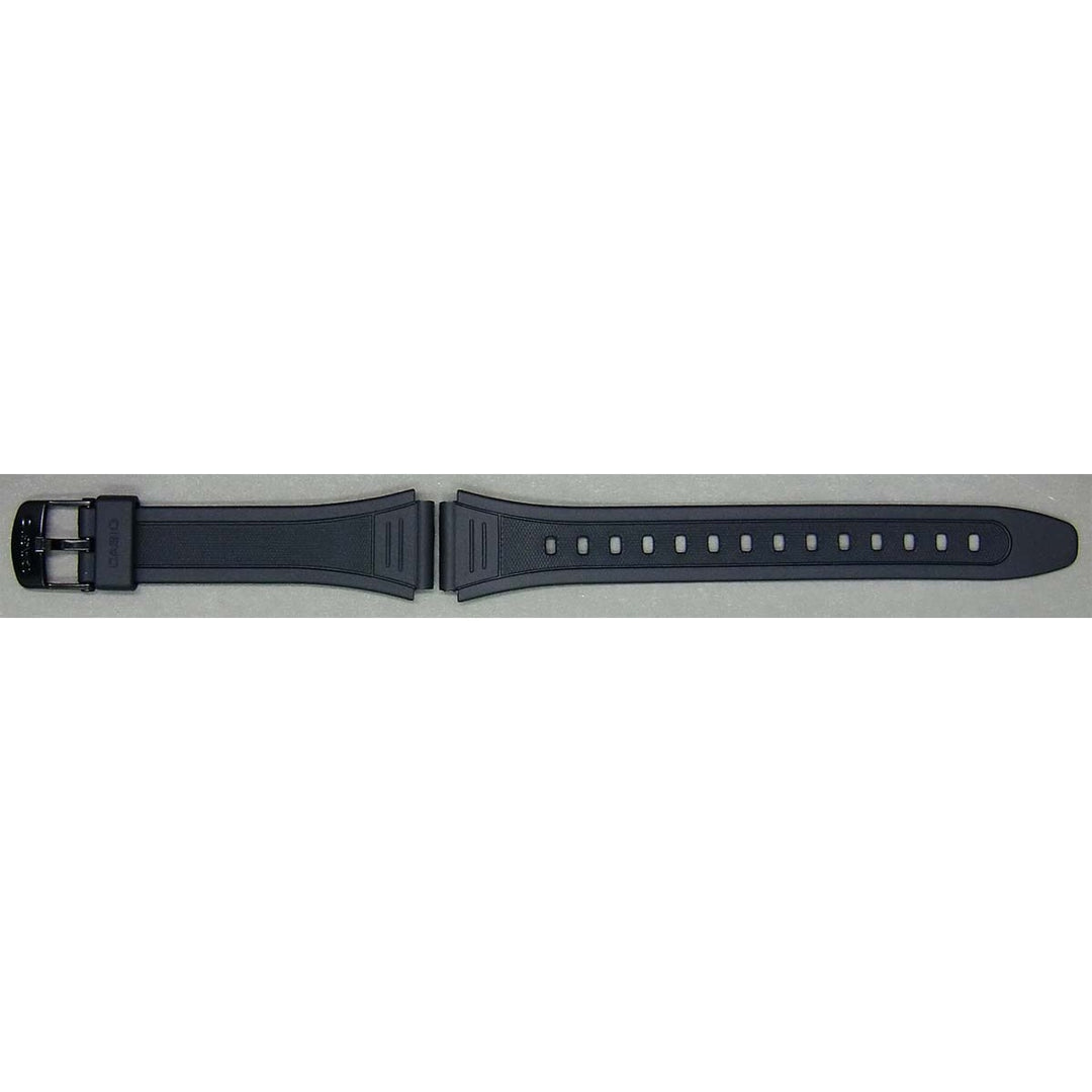 Genuine Casio replacement watch strap for W-201-2AVU, W-201-2AV, W-201-1AVU, W-201-1AV, part number 10162570