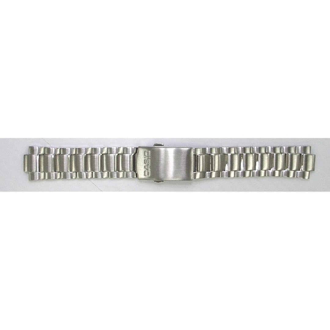 Genuine Casio replacement watch strap for EF-503SPP-7AV, EF-503D-7AV, EF-503D-2AV, EF-503D-1AV, silver colour, part number 10171206