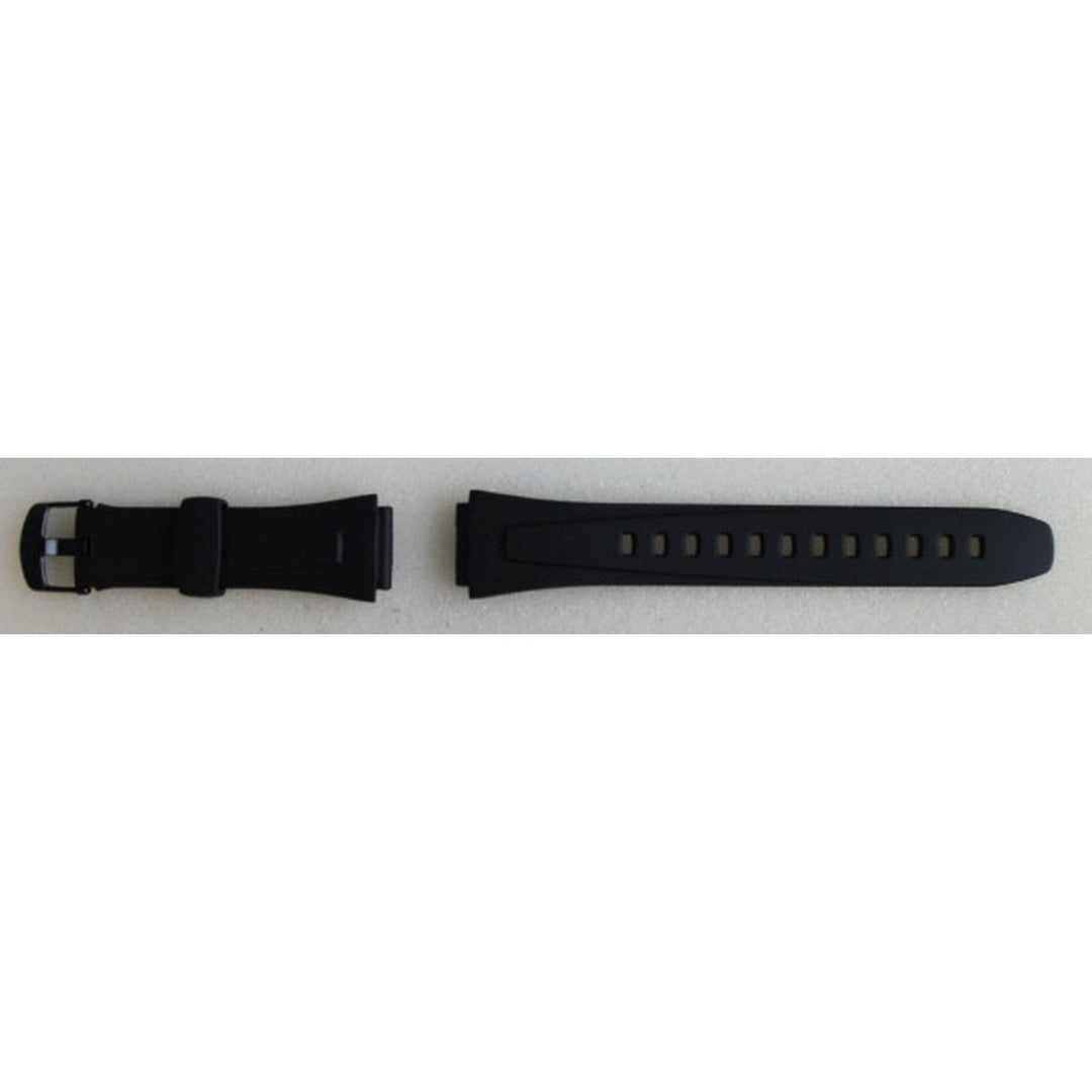 Genuine Casio replacement watch strap for W-755-1AV, W-753-1AV, W-752-1AV, part number 10179406