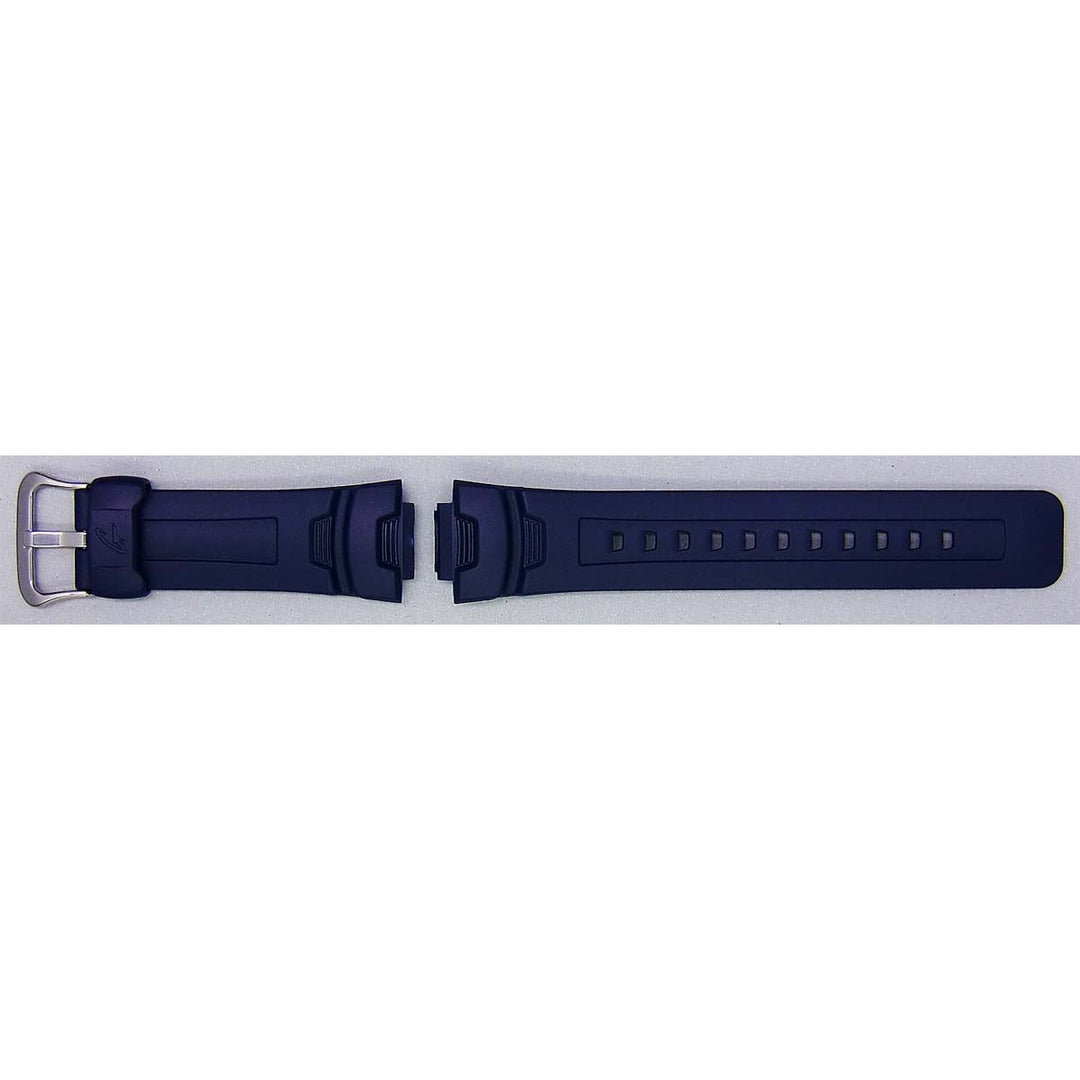 Genuine Casio replacement watch strap for G-7510-2V, G-7500-2V, blue colour, part number 10188486