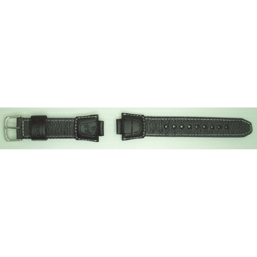 Genuine Casio replacement watch strap for AMW-700-1AV, black colour, part number 10198354