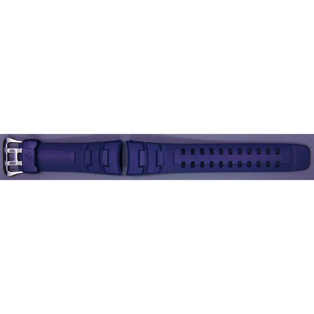 Genuine Casio replacement watch strap for G-7600-2V, blue colour, part number 10201765