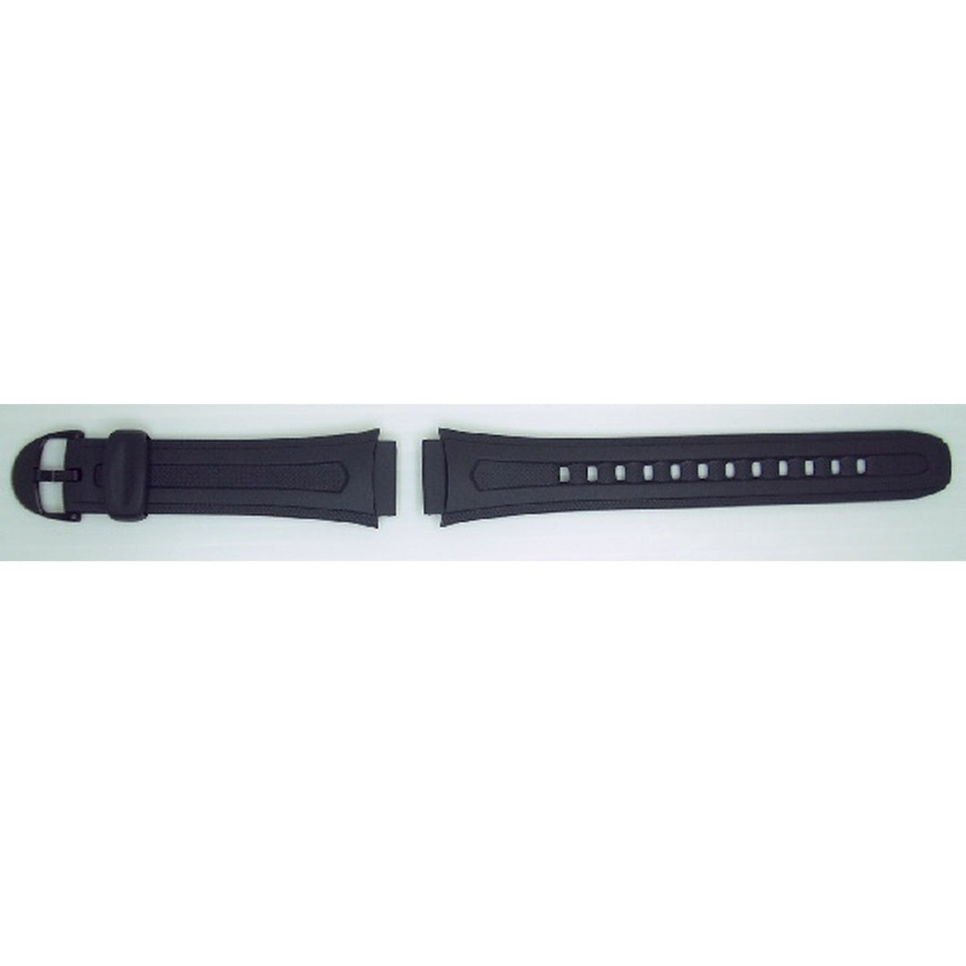 Genuine Casio replacement watch strap for W-210-1DV, W-210-1CV, W-210-1BV, W-210-1AV, part number 10202335