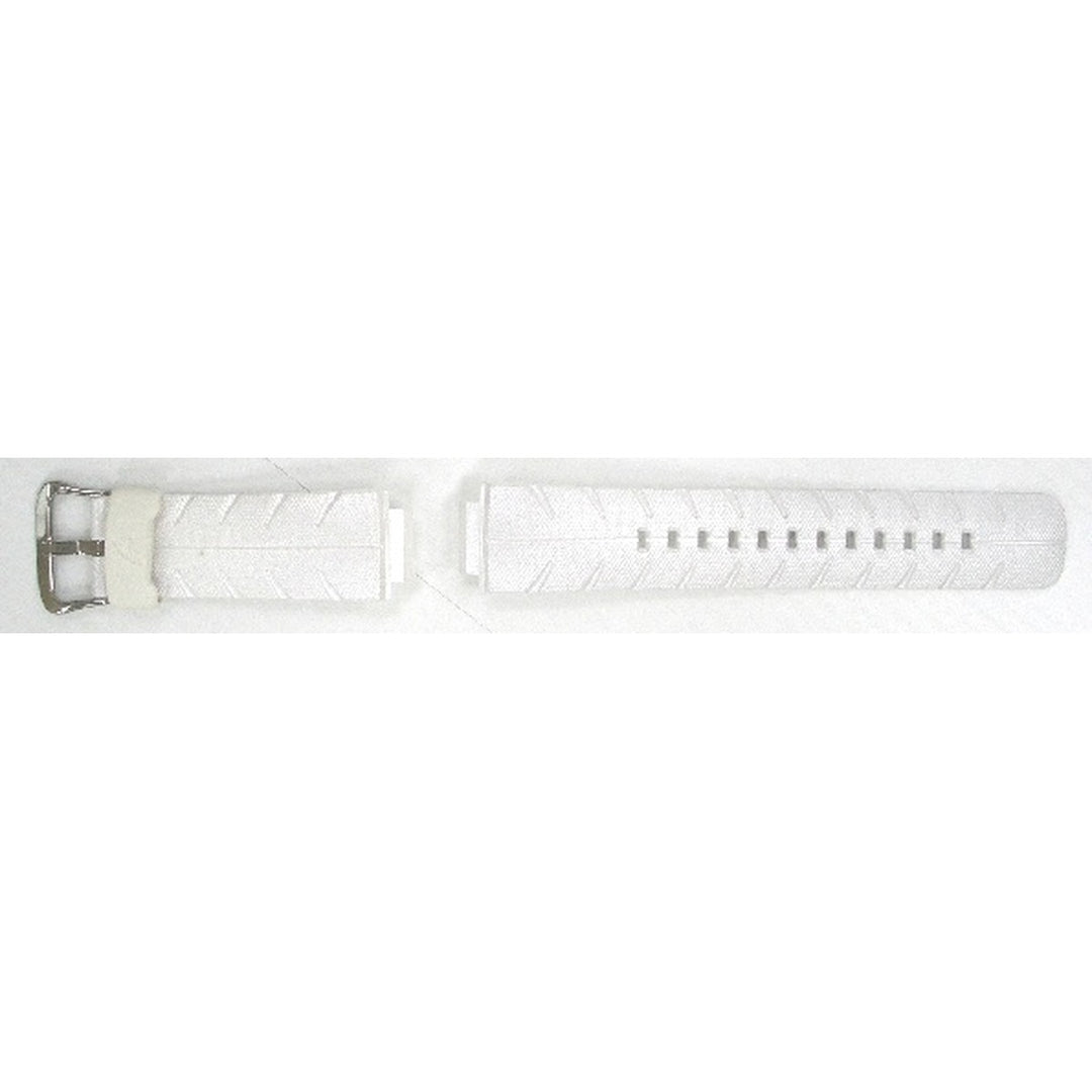 Genuine Casio replacement watch strap for G-300LV-7AV, white colour, part number 10212247