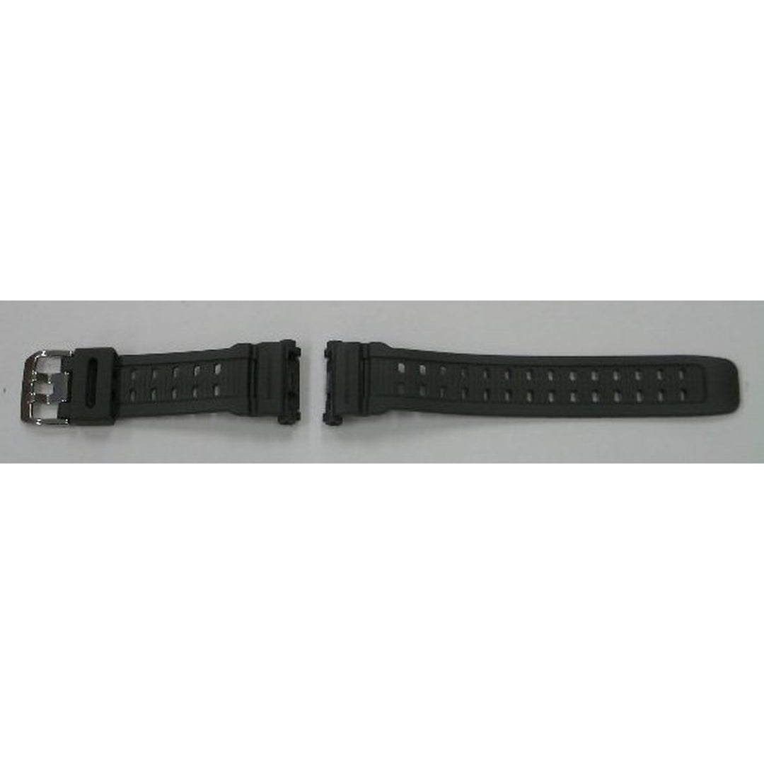 Genuine Casio replacement watch strap for G-9000-3V, green colour, part number 10237943
