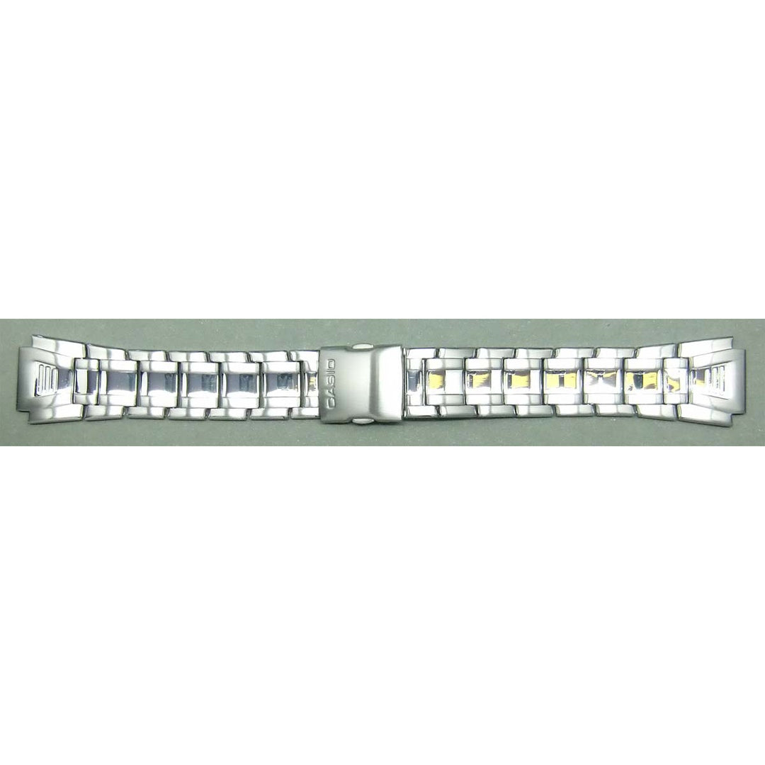 Genuine Casio replacement watch strap for AQF-102WD-9BV, AQF-102WD-2BV, AQF-102WD-1BV, silver colour, part number 10254195