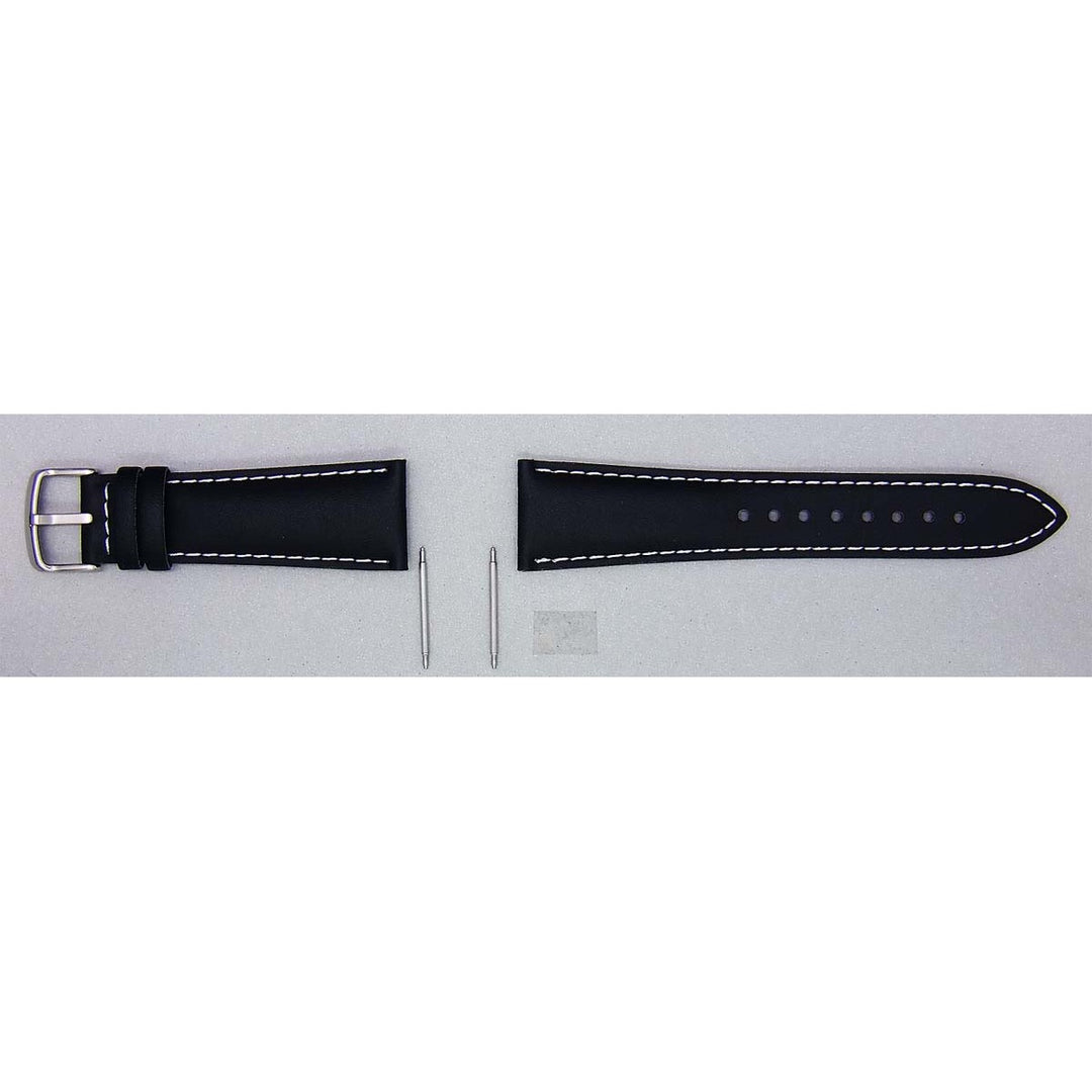 Genuine Casio replacement watch strap for EF-509L-1AV, black colour, part number 10273089