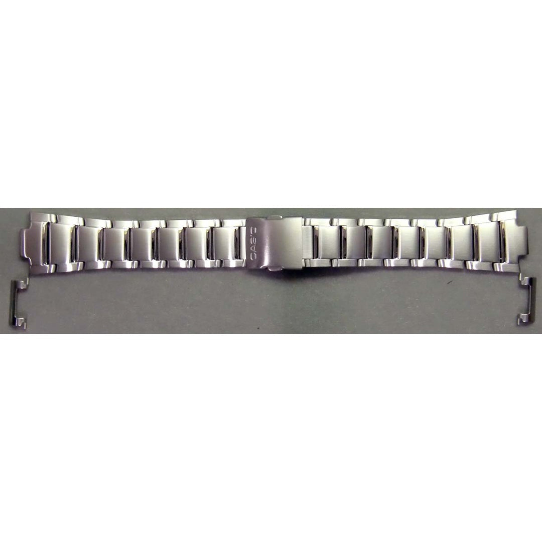Genuine Casio replacement watch strap for EFA-120D-1AV, silver colour, part number 10276980