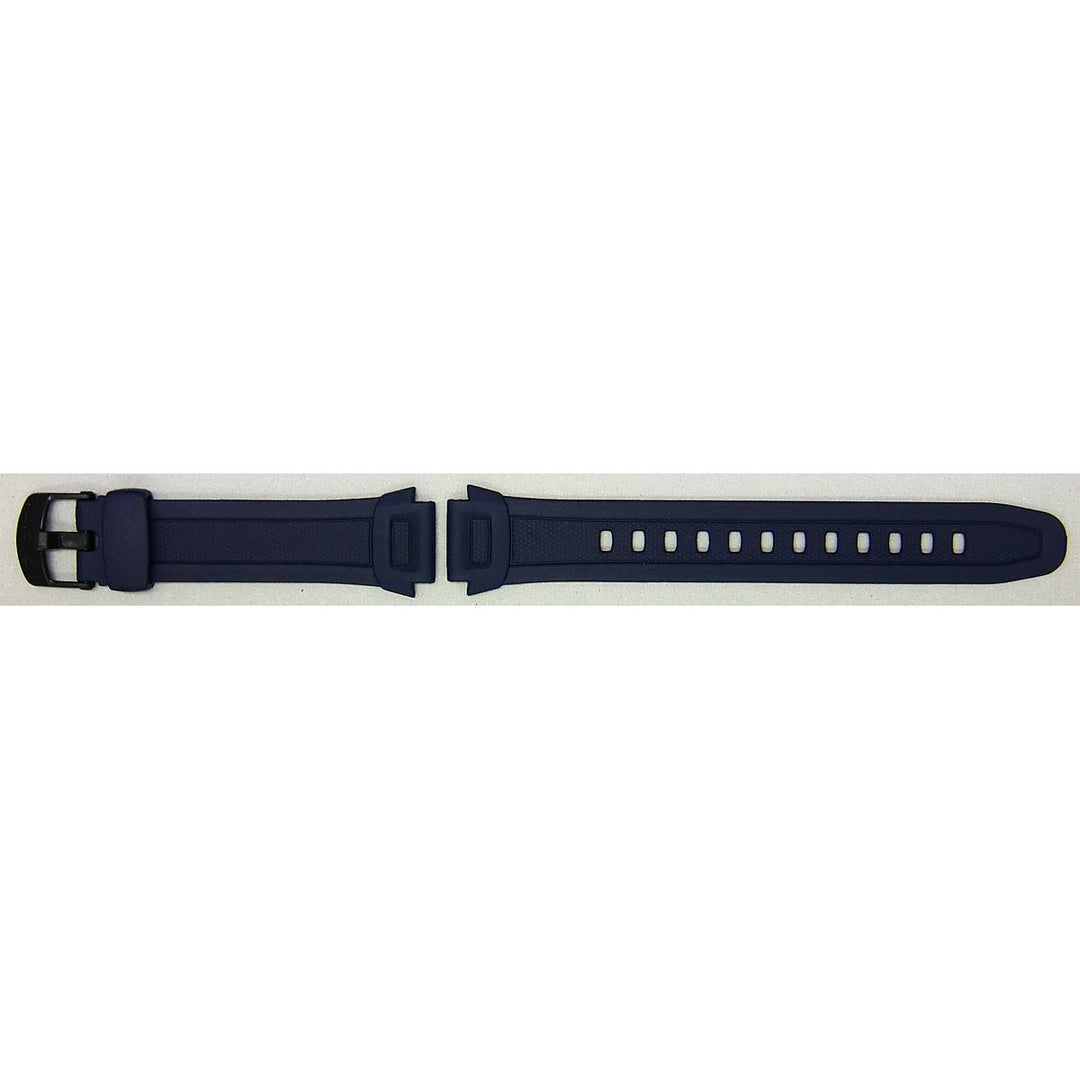 Genuine Casio replacement watch strap for W-756-2AV, part number 10287401